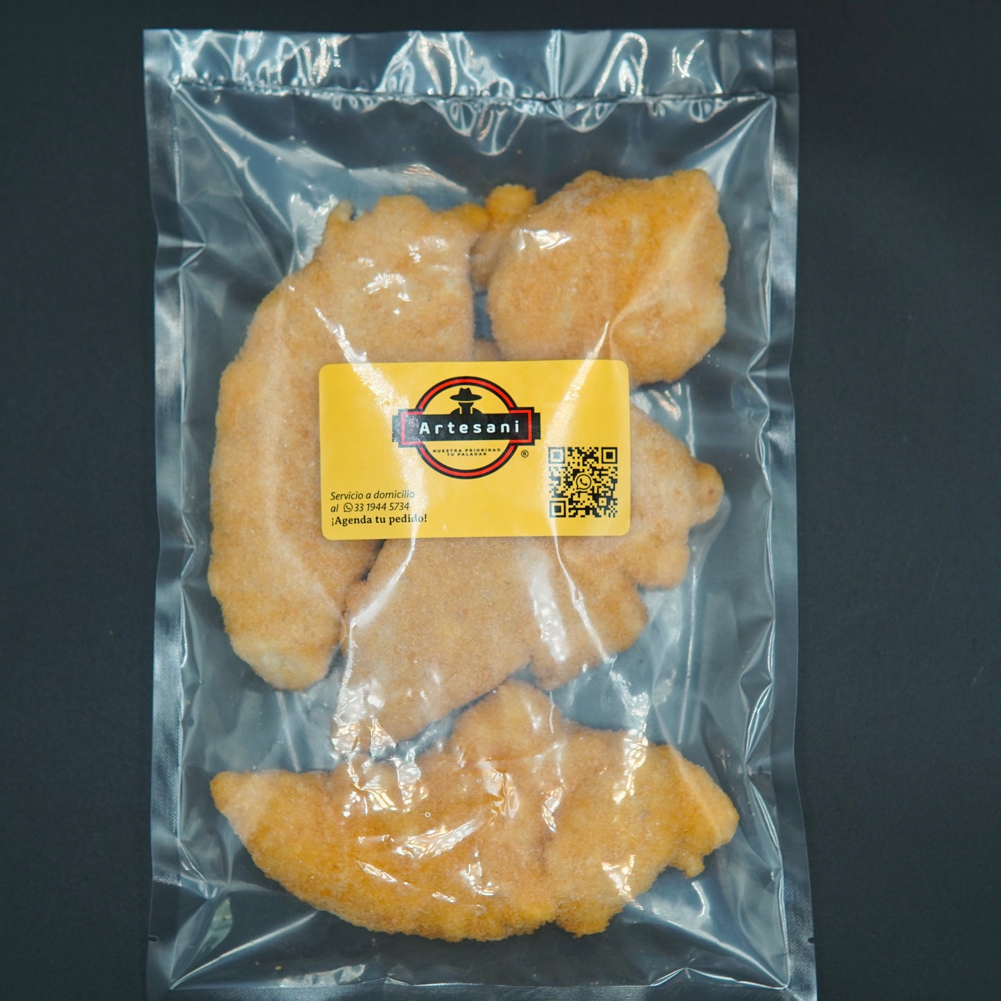 Tender de Pechuga Empanizada 500gr